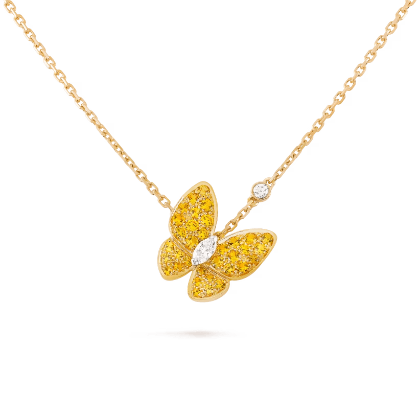 Butterfly Pendant VC Necklace