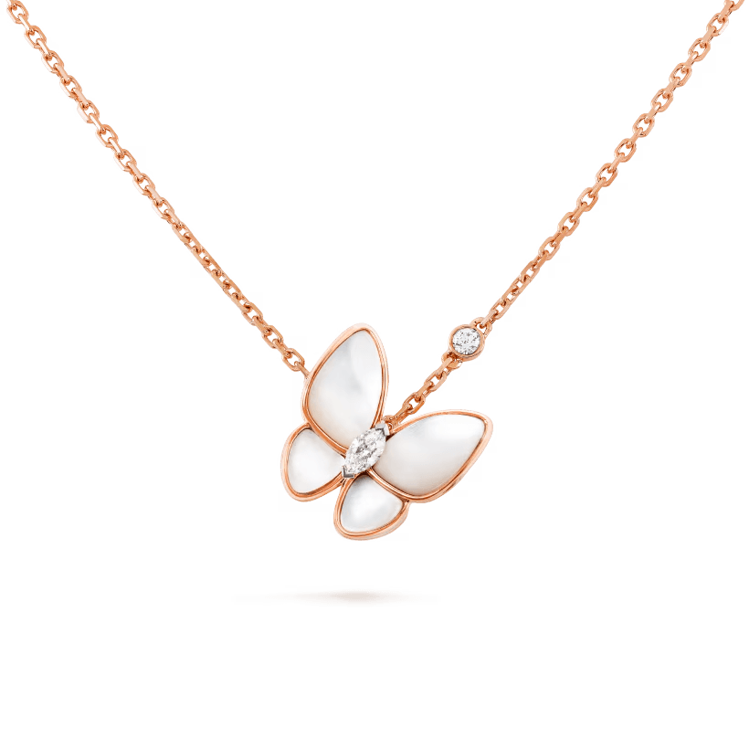 Butterfly Pendant VC Necklace
