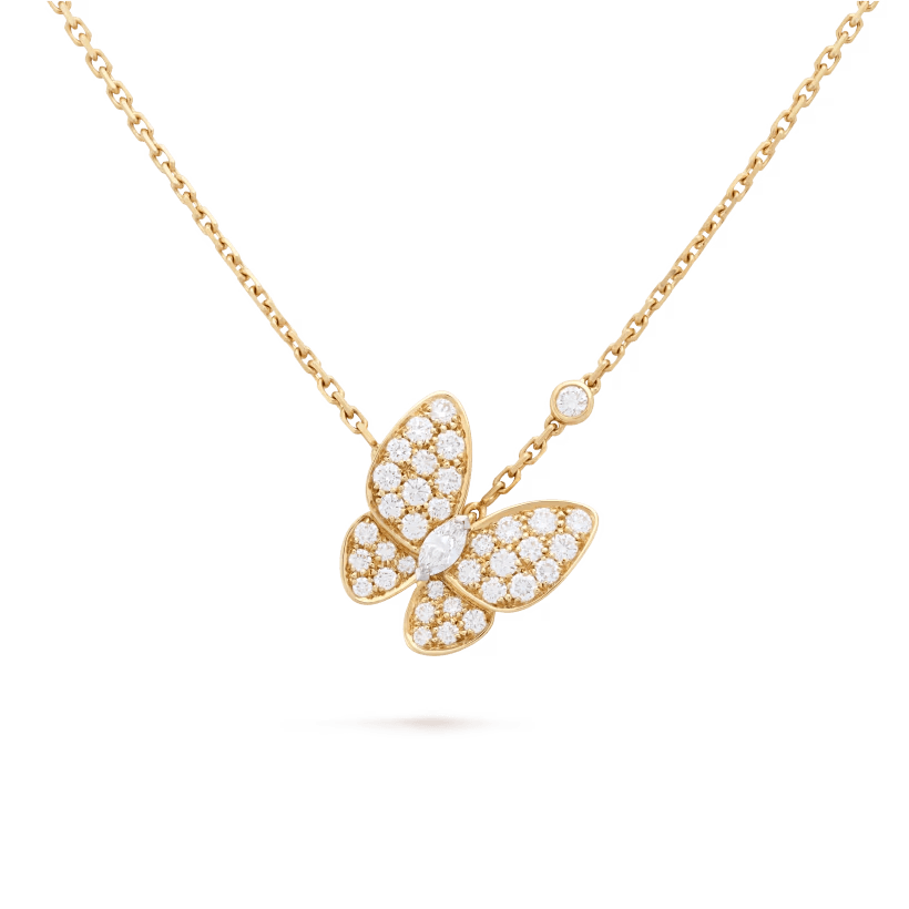 Butterfly Pendant VC Necklace
